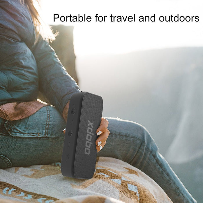 XDOBO Wing 20W - Portable Wireless Bluetooth 5.0 Speaker, IPX7 Waterproof Soundbar, Super Bass Stereo HiFi, Sound Box TWS Audio Player, Boombox - Ideal for Outdoor Enthusiasts and Music Lovers - Shopsta EU